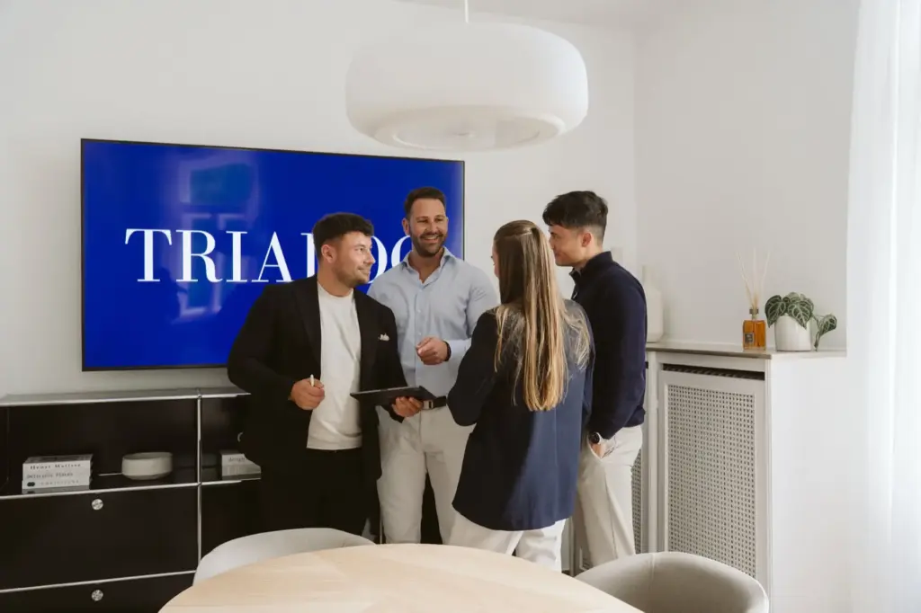 Team der Trialog Makler Gruppe im Büro Gütersloh — Karriere als Immobilienmakler