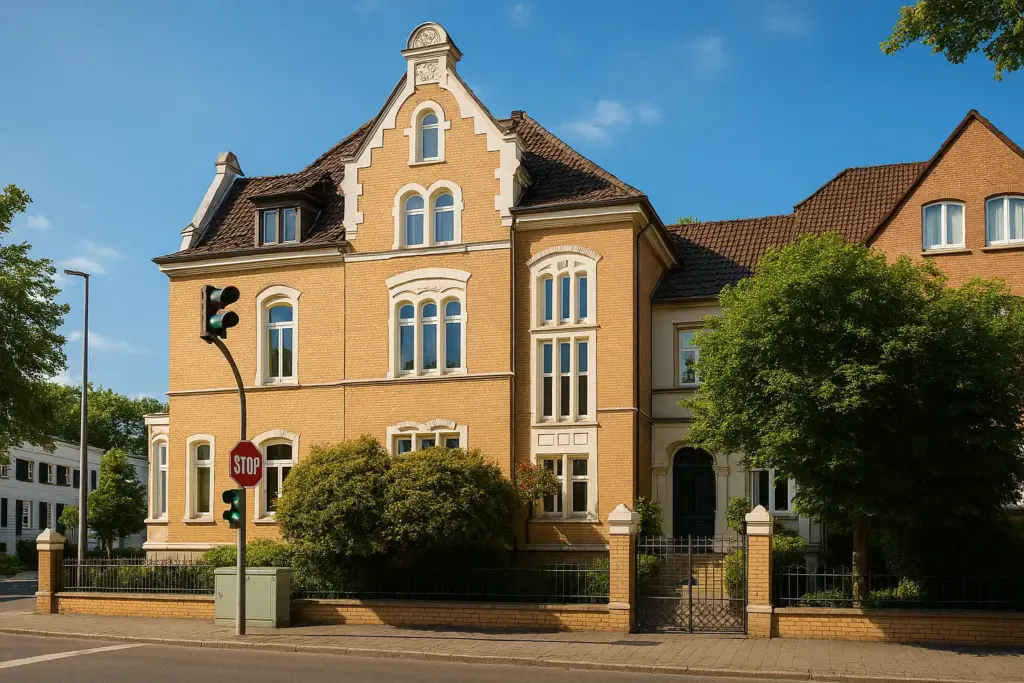 Mehrfamilienhaus im Altbaubestand in Gütersloh — Heizkostenverteiler müssen bis Ende 2026 fernablesbar sein